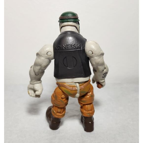 5" Rocksteady With Bat TMNT Out Of The Shadows Playmates 2015 Pre-owned - Picture 4 of 6